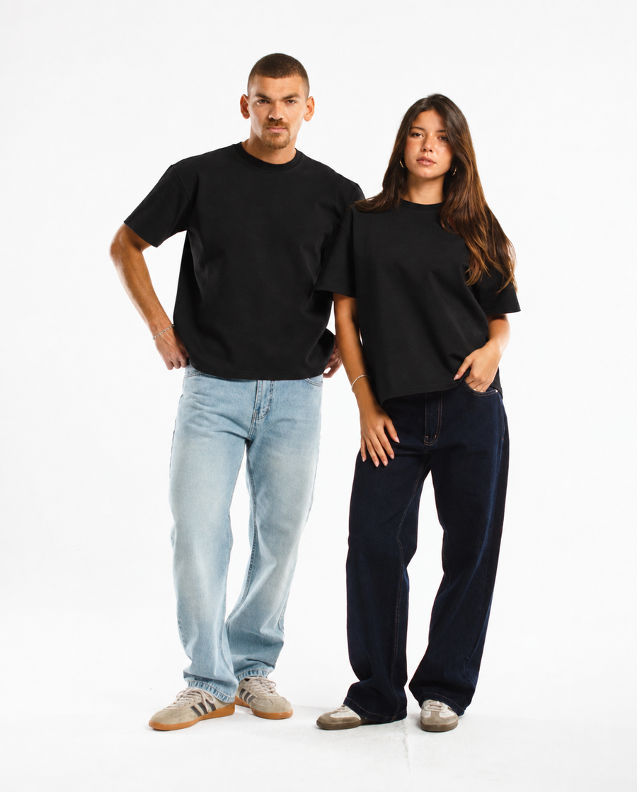 RELAXED FIT T-SHIRT Black